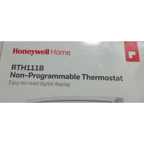 Honeywell Home RTH111B Non-Programmable Thermostat with Owner's Manual SEALED - Picture 4 of 6